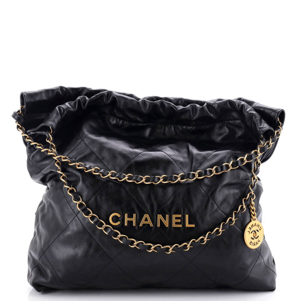 Chanel Medium 22 Chain Hobo Quilted Calfskin